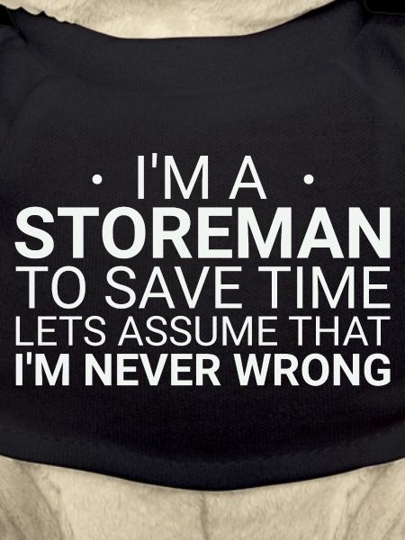 Storeman Never Wrong