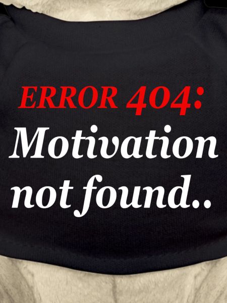 404: Motivation not found.