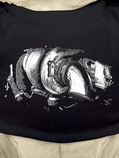 Monochrome Spiralgeometrie
