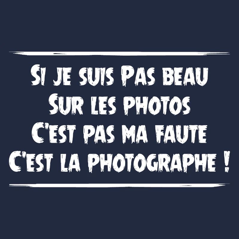 C'est pas ma faute, c'est la photographe ! 