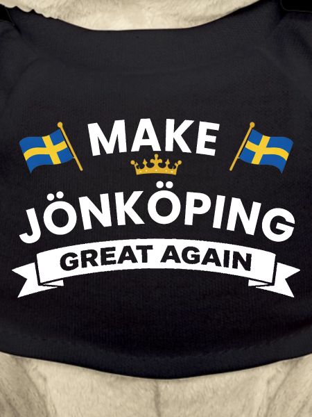 Jönköping City Crest Flag