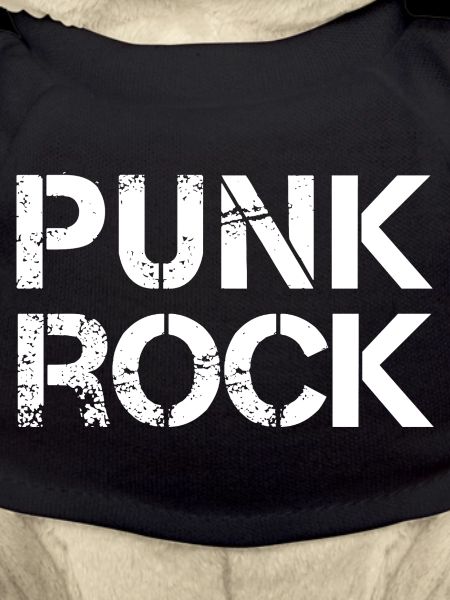 Punkrock Distressed Typografie