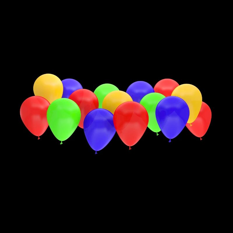 ballons gonflables multicolores ballon gonflable