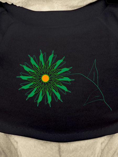 green flower
