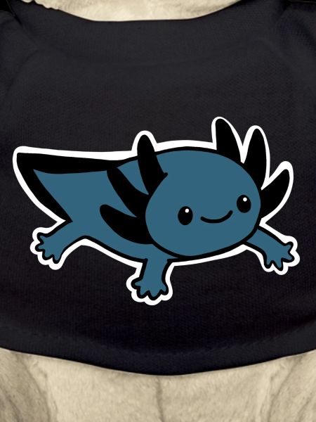 Axolotl dark blue