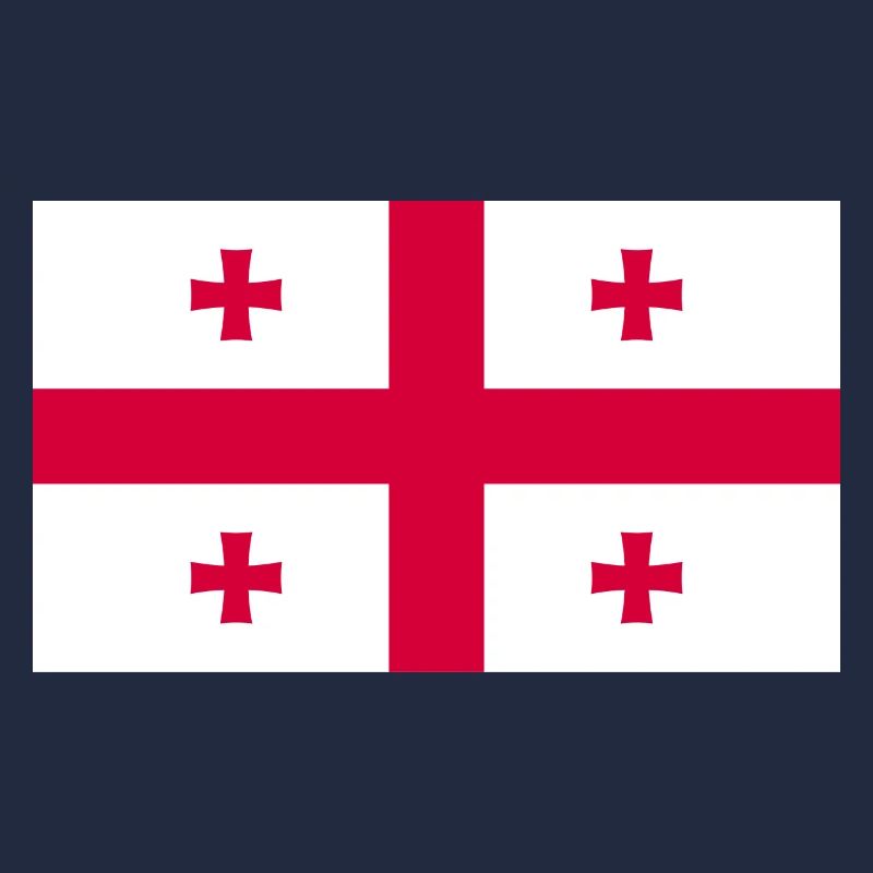 Drapeau de la Géorgie