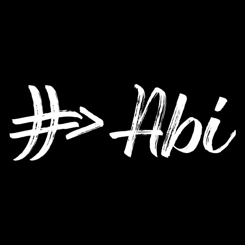 Abi # Hashtag Rautenpfeil