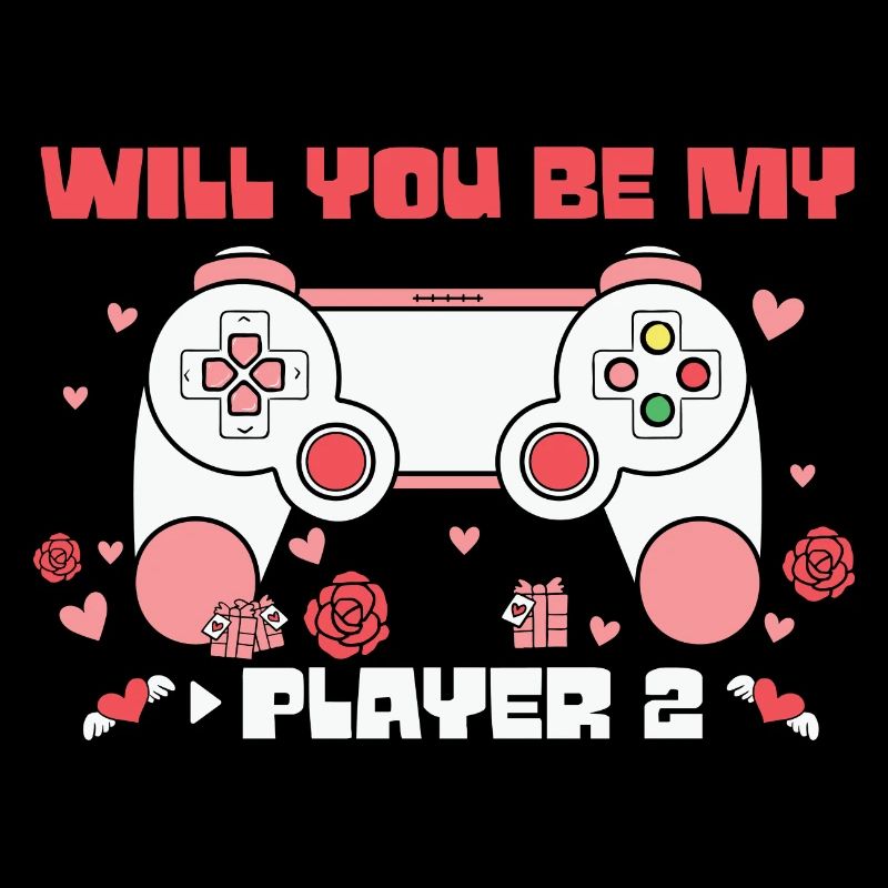 Gaming-Design zum Valentinstag