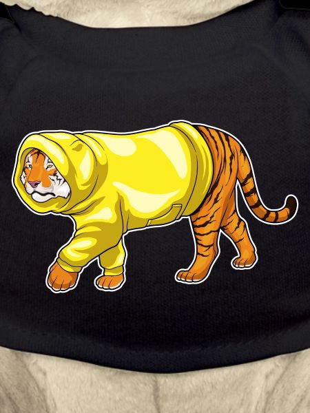 Sweat à capuche d’hiver Tigre