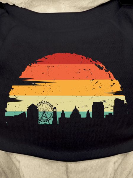 Sunset Skyline Silhouette