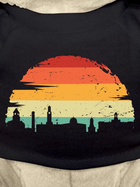 Vivid Sunset Skyline