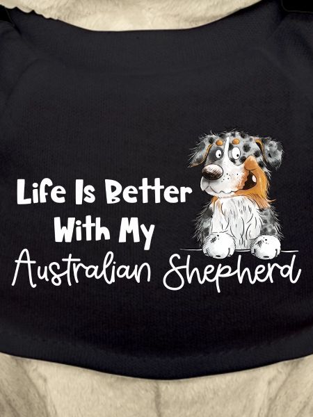 Funny Australian Shepherd Blue Merle