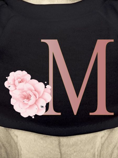Letter M with flowers
