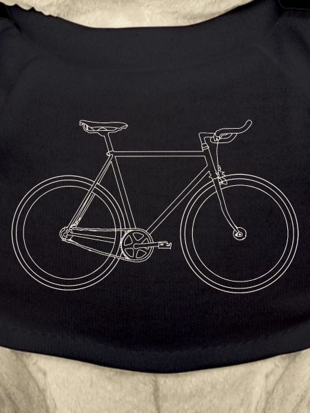 Minimal Bicycle Line Art