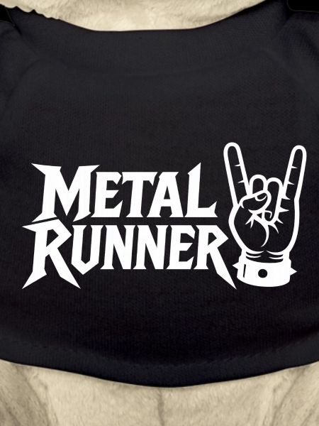 Metal Runner Hand Sign Design