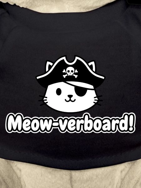 Cat Pirate Meow Board Design