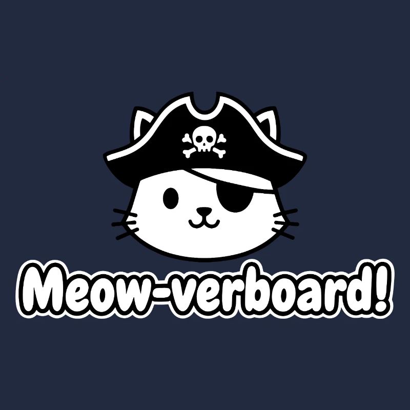 Conception de la planche Cat Pirate Meow