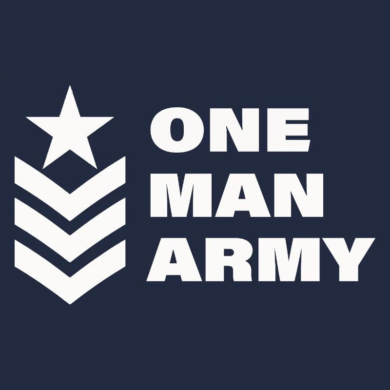 one man