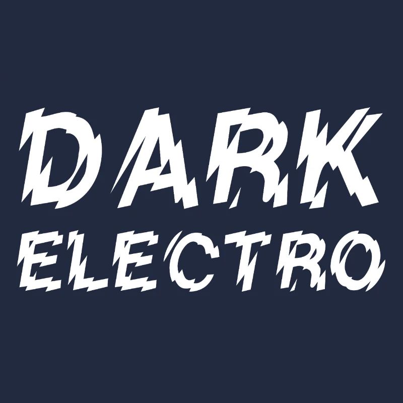 Dark Electro Musiktypografie-Logodesign