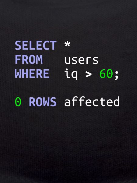 Software-Entwickler SQL Coder Geek Geschenk