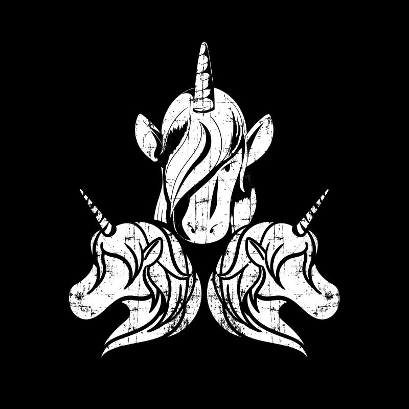 Comic nounou cadeau cheval licorne