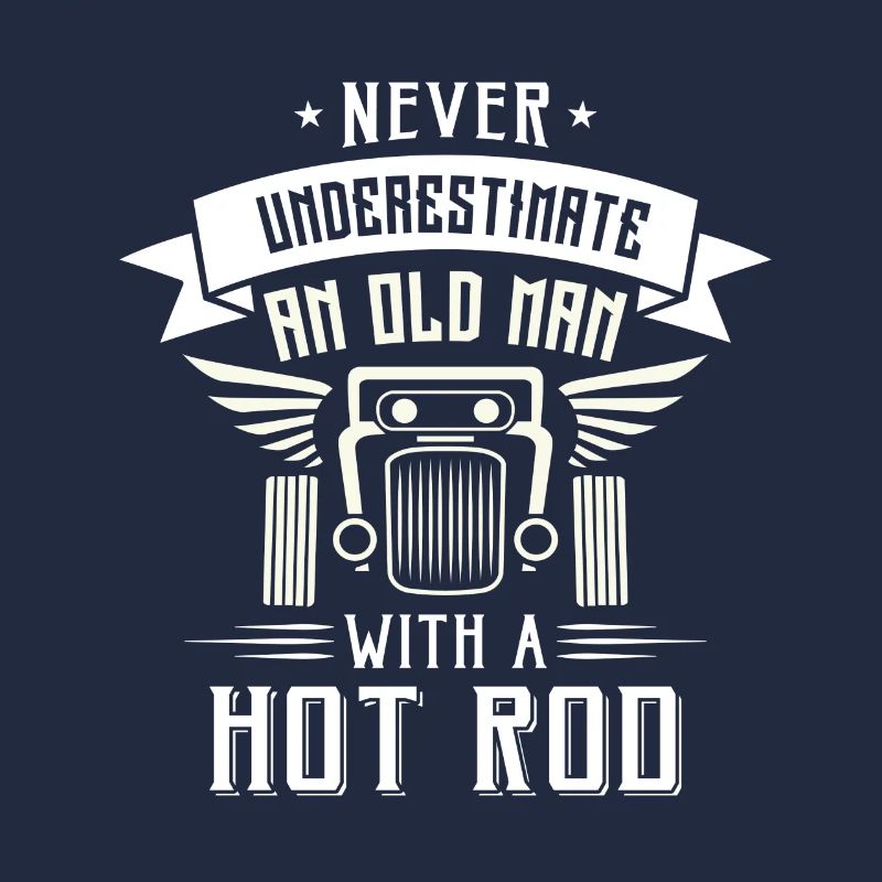 Never underestimate an old man with a Hot Rod