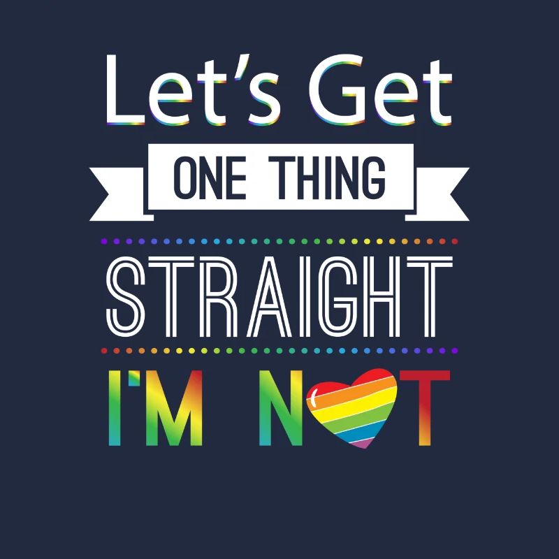Let's get one thing staight i'm not LGBT