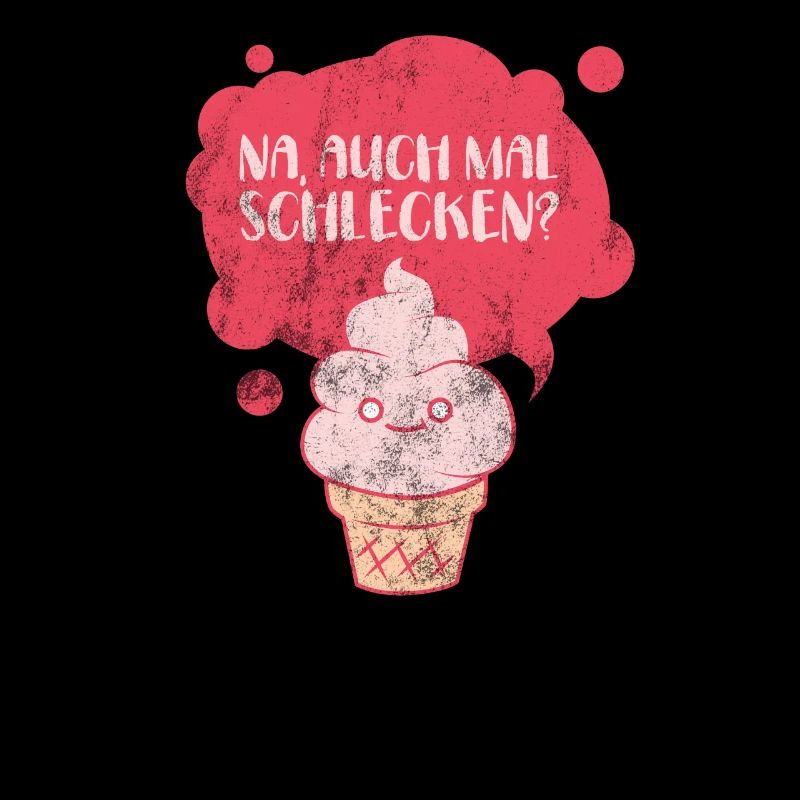 Eis Spruch Geschenk Party Eiscreme Eisdiele Sommer