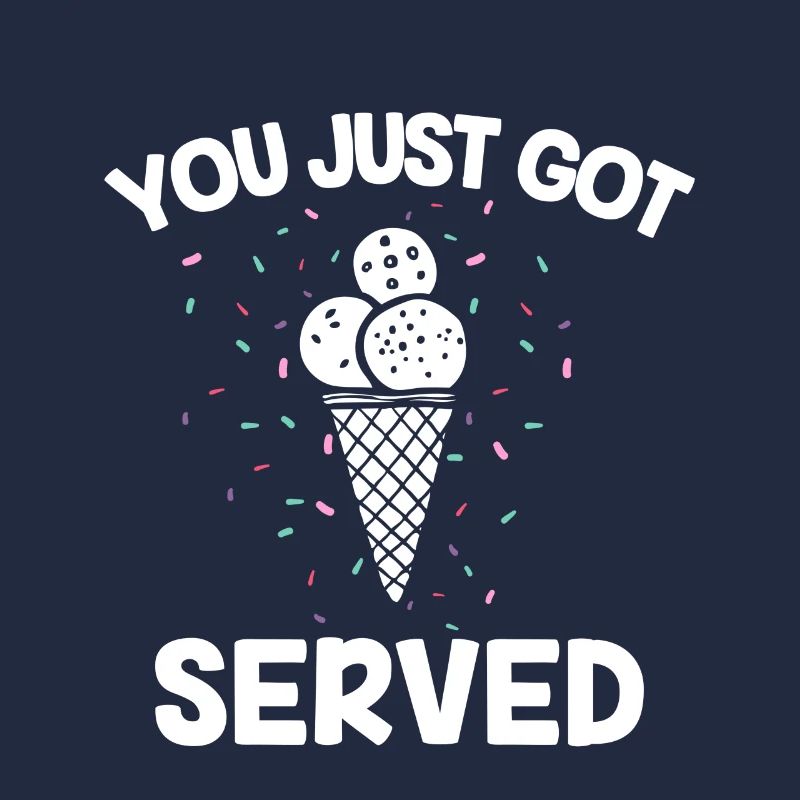 Eiscreme Eis lecker Waffel essen Geschenk