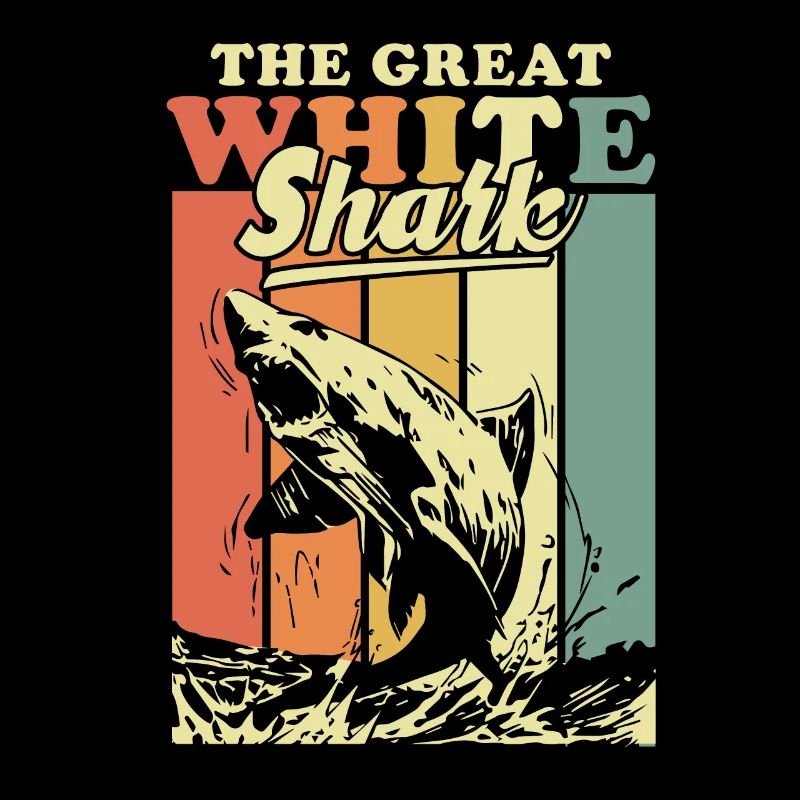 Requin poisson animal eau coloré cadeau mer océan