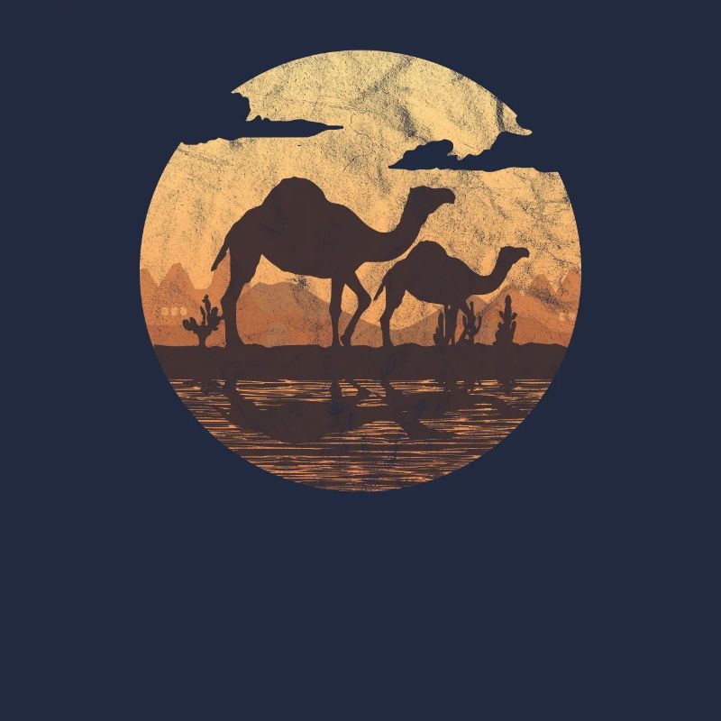 Desert Camel Sahara Gift Sunset Beduin
