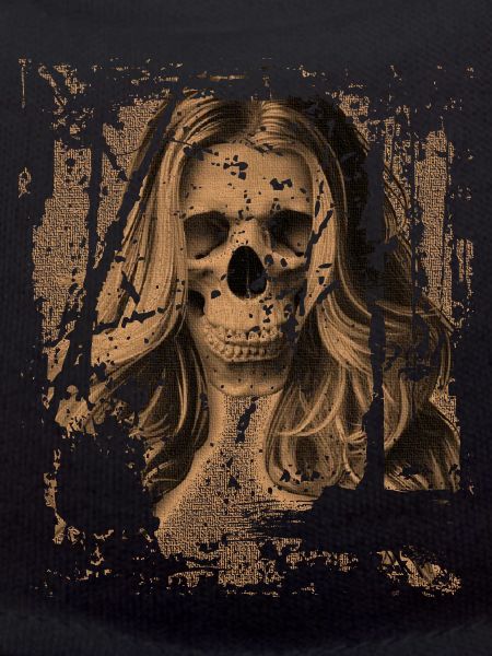 Skull Girl orange