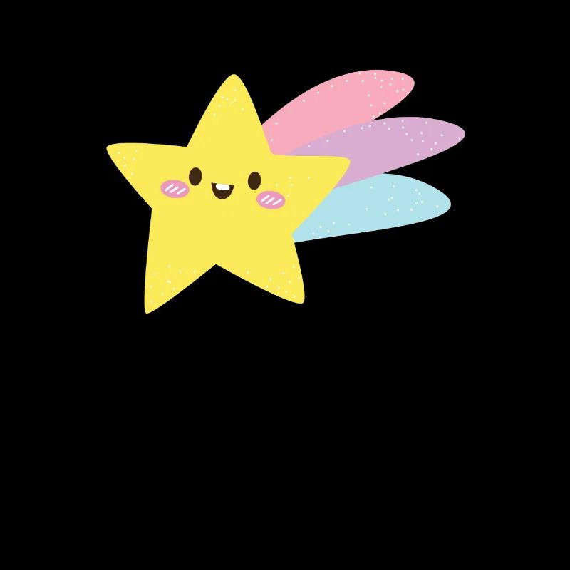 Shooting star child star comet gift Maedchen