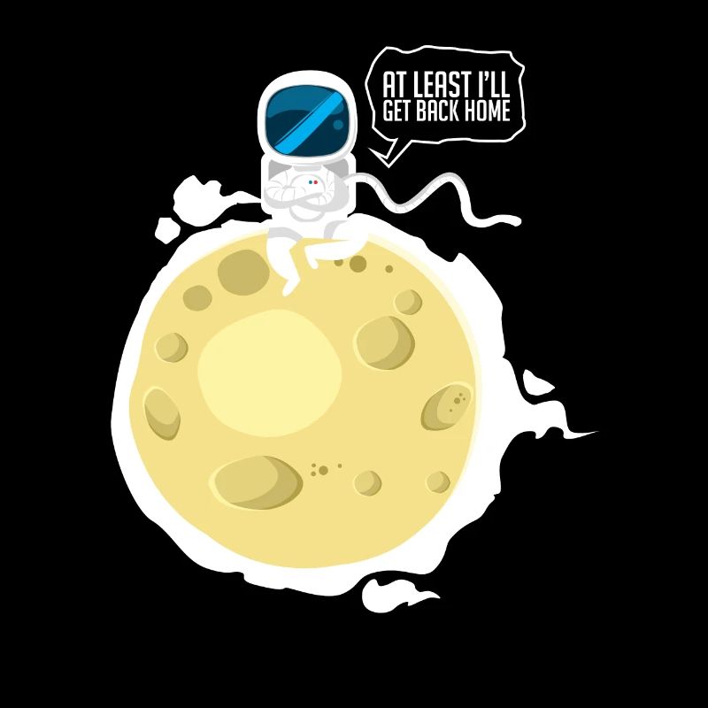 Astronaut Lune Sort Bande dessinée Espace Univers