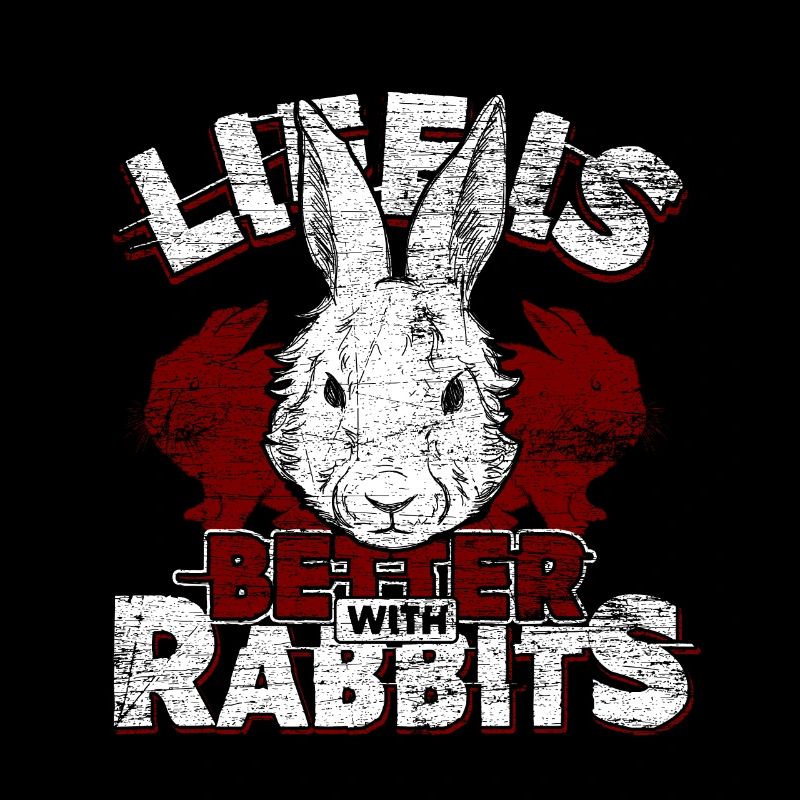 Hasen Leben besser mit Osterhase Bauernhof Tier