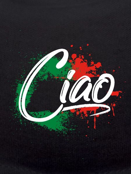 Ciao Italy flag