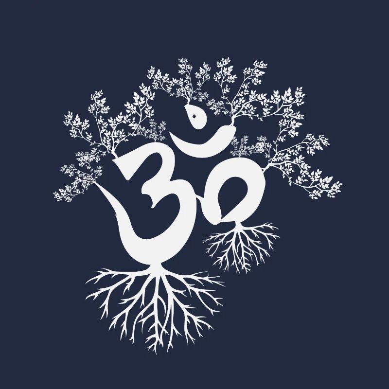 OM Goa Psytrance Baum Geschenke Idee Techno Leben