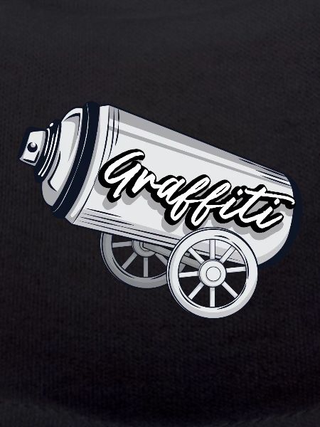 Graffiti spray can