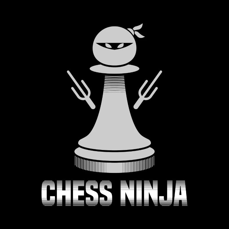 Chess Ninja - Geschenk Schach Schachmatt
