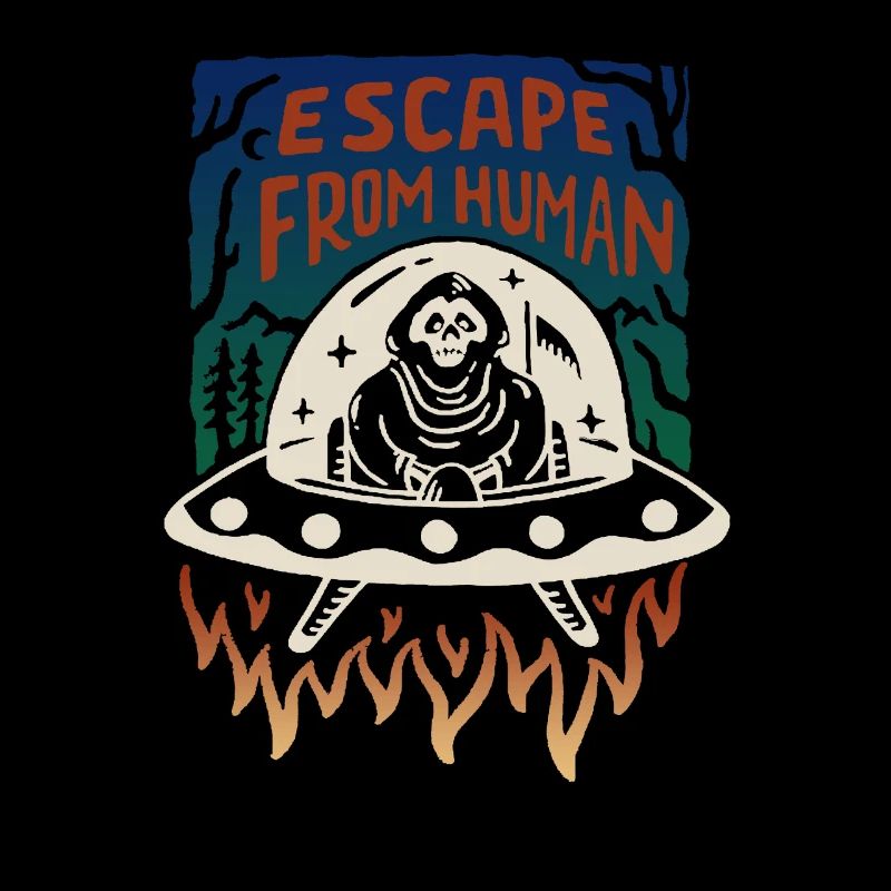 Échapper à l'humain
