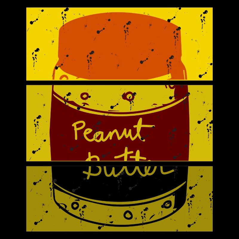 Beurre d'arachide rétro