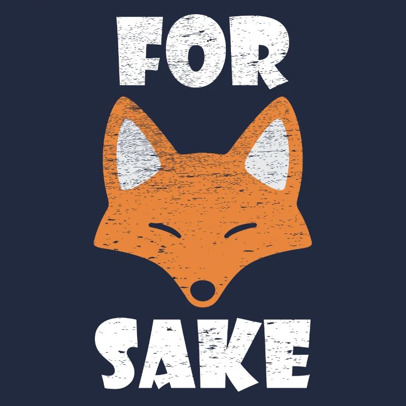Fox funny saying vintage fun gift