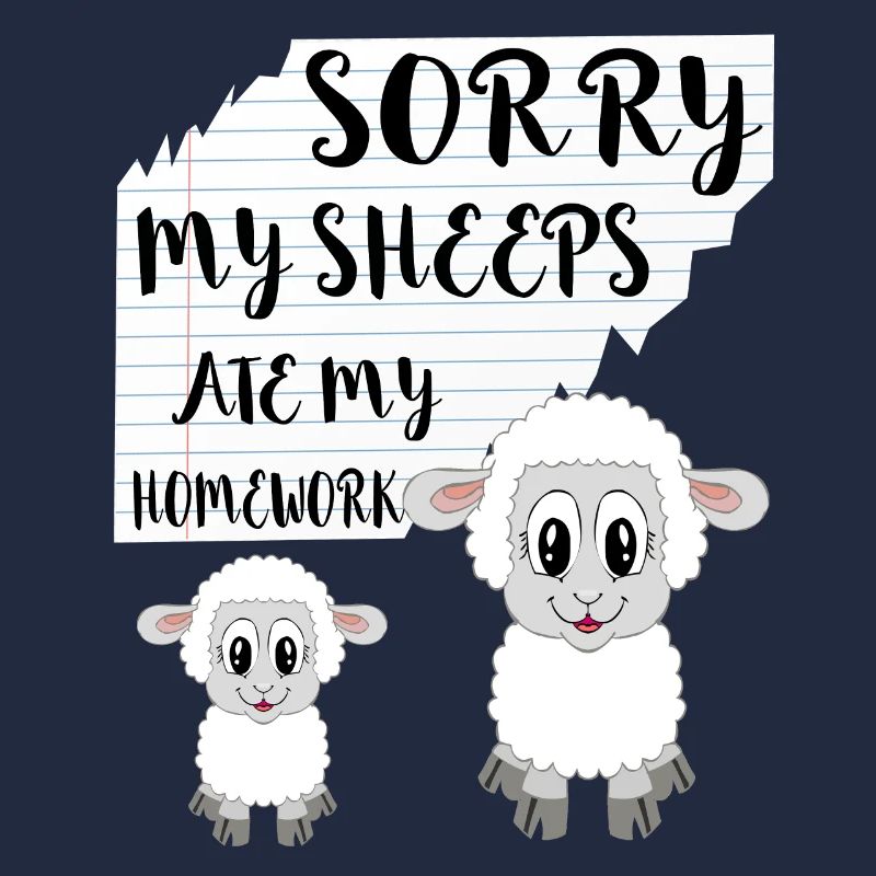Désolé, mes moutons ont mangé mes devoirs