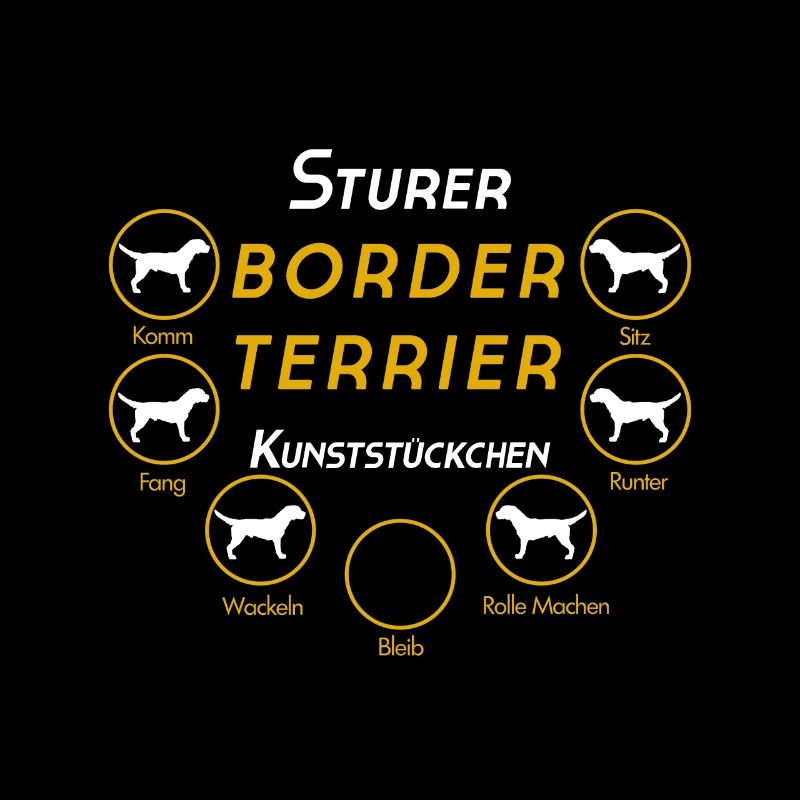 BORDER TERRIER Geschenkidee Shirt