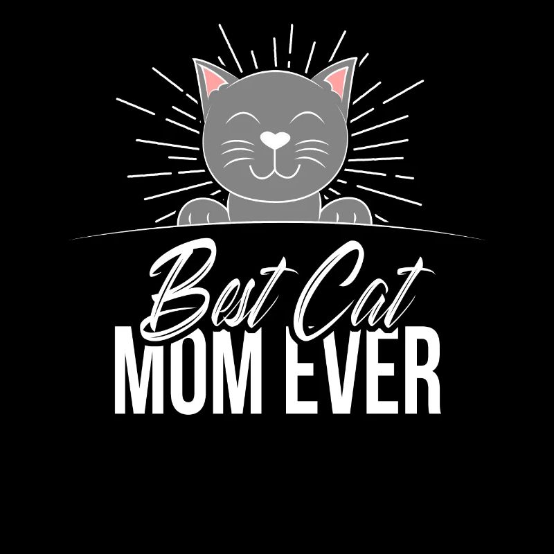 Katze Katzenmama Beste Katzen Mama Geschenk Geek