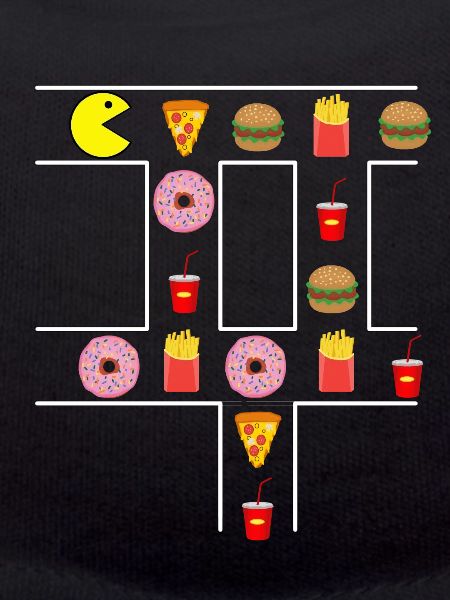 Fast food packman