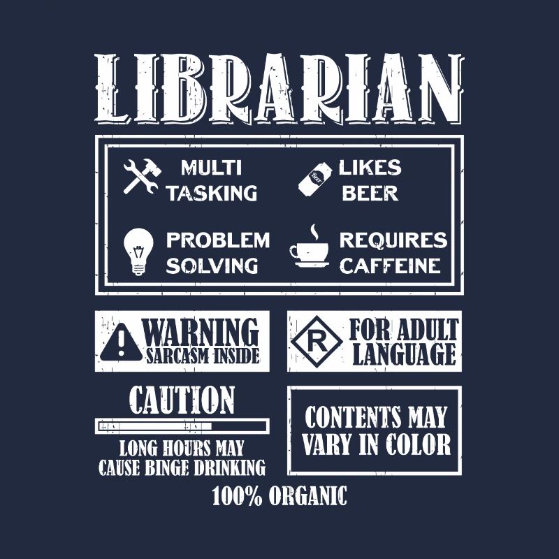 Librarian library bookworm with talent