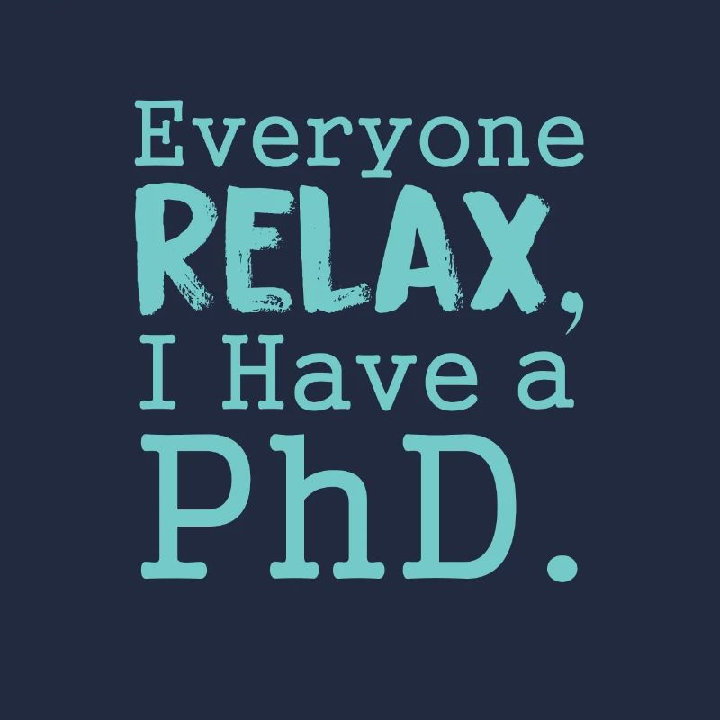 relax PhD Geschenk