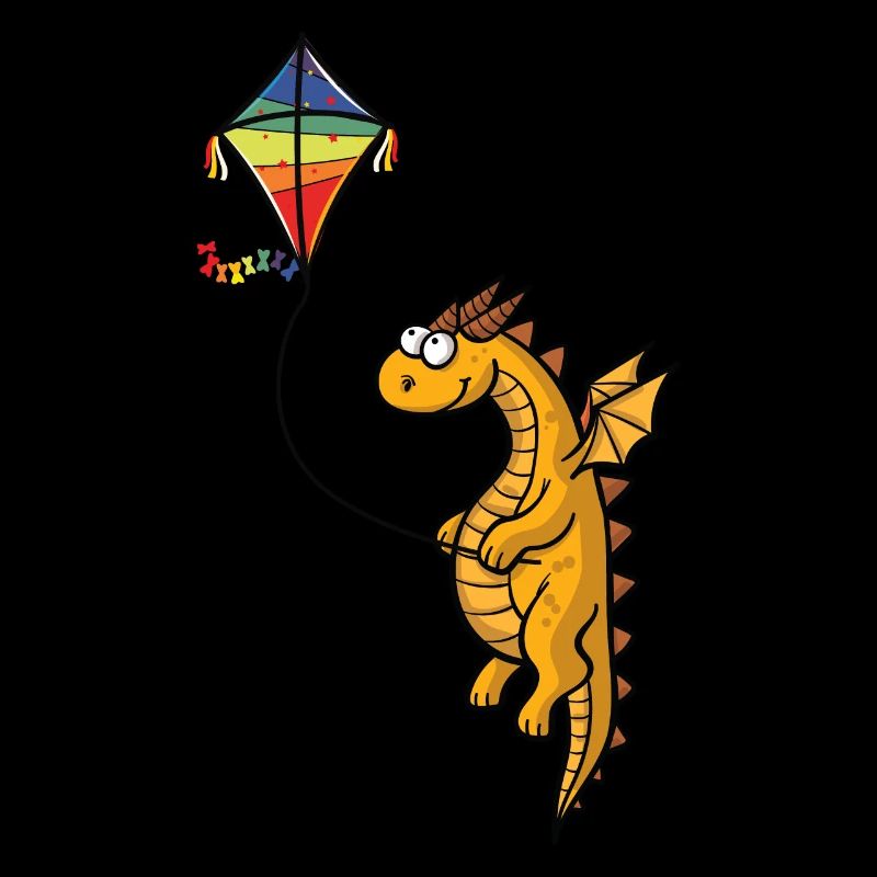 Drache mit Drachen