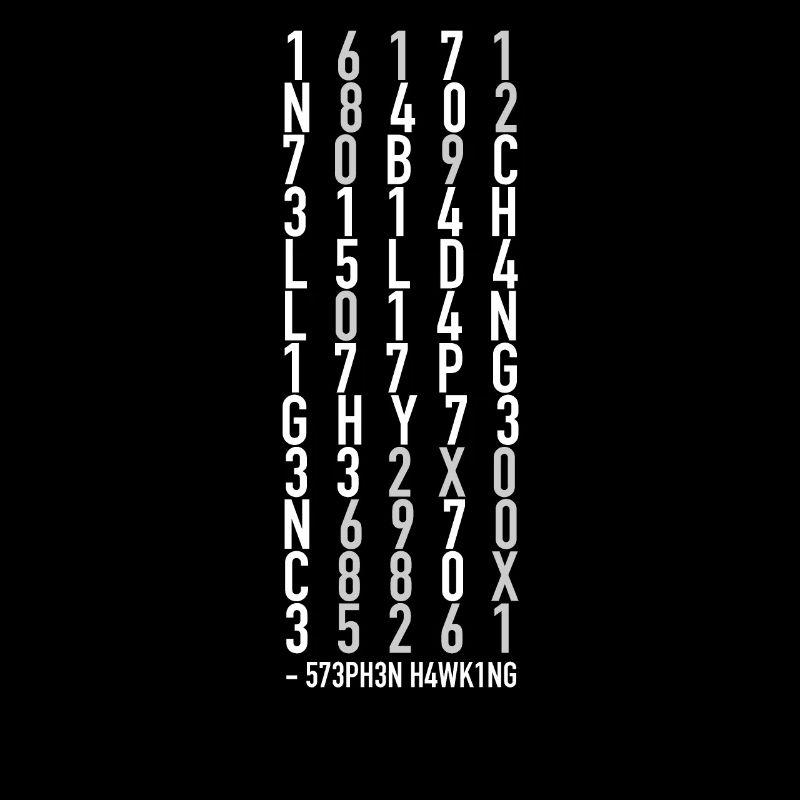 Intelligence Is The Ability To Adapt To Change